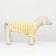 Animal T -shirt, XS (DS 21, OG 32 cm), yellow