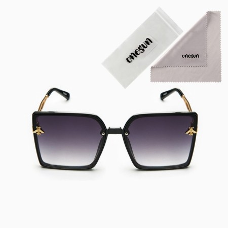 Sunglasses "OneSun", UV 400, pipe 13.5 cm, width 14.3 cm, lens 5.3 x 6 cm-1