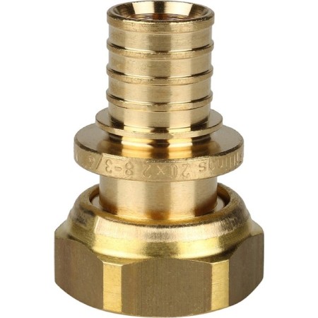 Axial adapter Stout SFA-0019-002034, with a pitch nut 20x3/4 "External thread-2