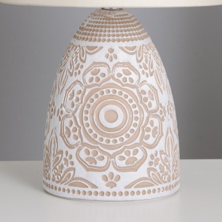 Table lamp "Zamir" 1x40W E14 cocoa 20x20x32cm-3