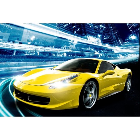 Picture on numbers on canvas with a subframe "Cool car" 20x30 cm-1