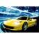 Picture on numbers on canvas with a subframe "Cool car" 20x30 cm