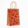 Craft package with embossing, round handle, "forest" 15 x 21 x 8 cm, 120 g