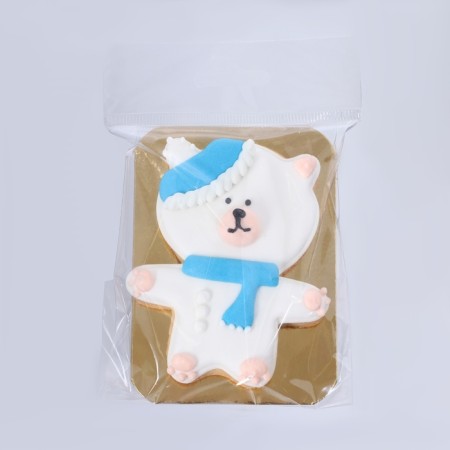 New Year. Vanilla cookies "Mishutka" 40 g (1 Cor = 15pcs)-6