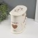 Musical MODE MOTHING COOM "Flower" White 17.5.20x11 cm