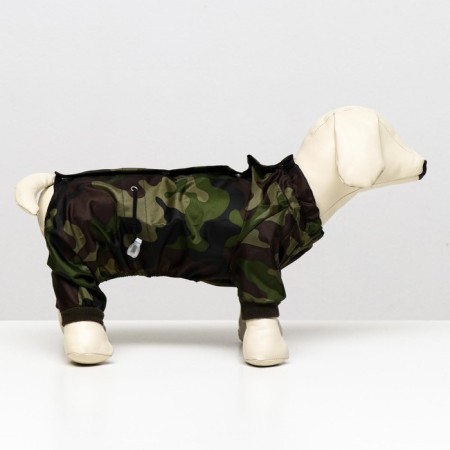 Combiason for animals, without lining, XL (DS 32-34, Osh 32, OG 46-48 cm), camouflage-1