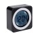 Luazon LB-20 alarm clock, temperature, backlighting triggers from cotton, black