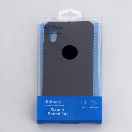 Red Line Ultimate case for Xiaomi Redmi 9a, silicone, black-4