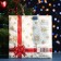 Paper Napkins "Art Bouquet" Gift Red Ribbon, 3 layers, 33x33, 20 sheets