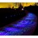 Interior decor, 300 pcs, luminous, 14 x 11 mm, blue