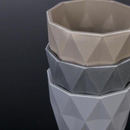 Kashpo for flowers "loft", plastic, 400 ml, color mix-4