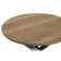 Table D-900 oak Galifax white/Cross support, Gaspar-k, chrome