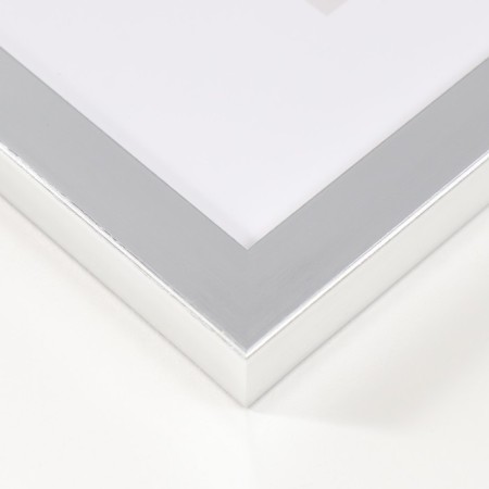 Photo frame Plastic "Mira" 21x29.7 cm 647261-4, silver (plastic screen)-2