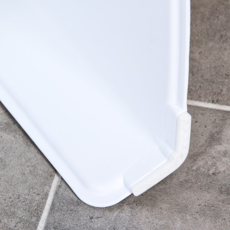 Baby stand with rubberized steps, white/green color-6