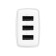 Network charger Baseus, 3USB, 3 A, 17W, white