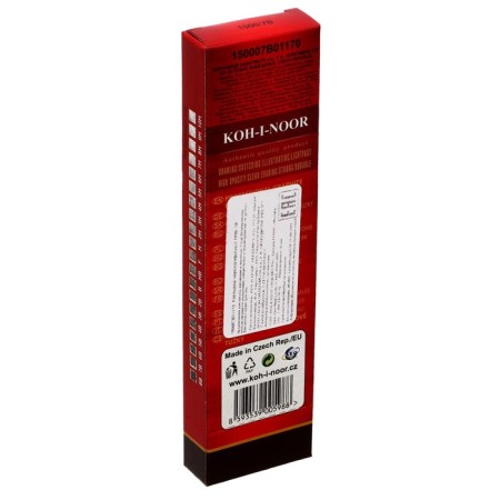 Chernographic pencil 2.5 mm, Koh-I-Noor 1500 7B, professional, l = 175 mm, price for 1 pc!-6