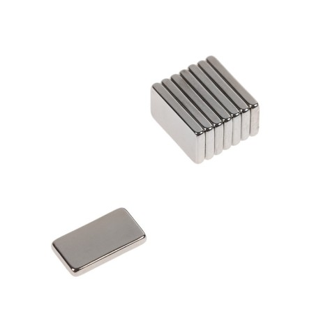 REXANT neodymium magnet, rectangle 15x8x2 mm, clutch 1.1 kg, 8 pcs.