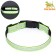 Collar with reflective ornament, 55 x 2.5 cm, light green