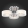 Ceiling EVOLUCE lamp. SL483.502.03. Foresta. 3x60 watts, E27, 60x60x20 cm, chromium color