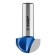 Frases groove bison 28751-25.4-16, playing, r = 12.7 mm, 25.4 x 16 mm