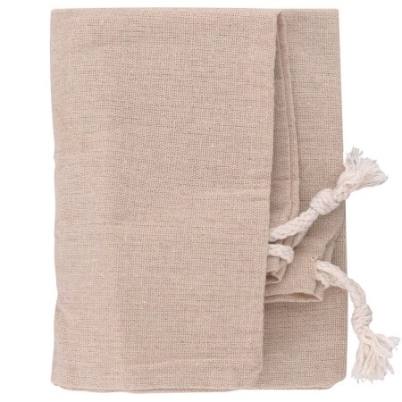 Cotton bag, 20 × 25 cm, 2 kg, with ties, beige-3