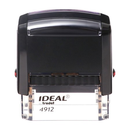 Equipment for stamp automatic Trodat Ideal 4912, 47 x 18 mm, black body-1