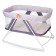 Rocking Crista Club bed, light gray color