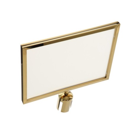 Information frame A3, 42 x 32 cm, d = 6.5 cm, horizontal, gold-2