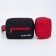 Board children's belt on a zipper, textura, outer pocket, black/red color
