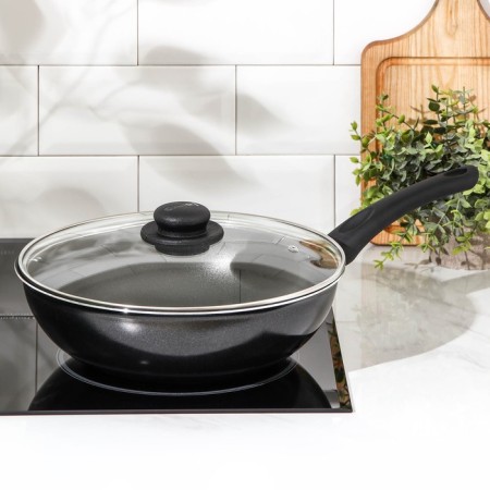 LITE, D = 28 cm pan, glass cover, anti-stick coating-5