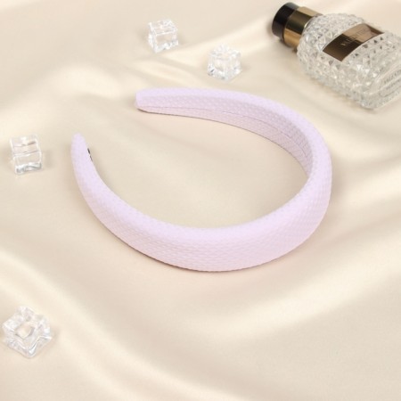 Hair rim "Jeannette" Style Ornament, 3 cm, pink