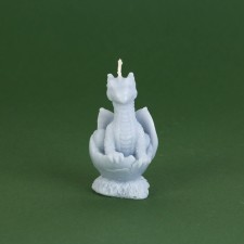 Interior curly candle 