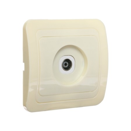 Orena Luazon Lighting "Orion" television socket, hidden, beige-1