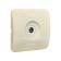 Orena Luazon Lighting "Orion" television socket, hidden, beige