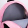 Baby backpack for a girl with a Kotik pocket, artificial leather, 27x23 x 10 cm
