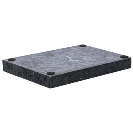 Bergenson Bjorn Marm tray, black marble, 28x20 cm, color black marble-5