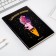 Diary "Unicorn Ice Cream, 96 l, artificial leather, with embossing