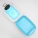 Closed 2-in-1 toilet with a removable top of 34 x 50 x 33 cm, blue