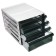 File-cabinet 4-sectoral Istanm, white case, black trays
