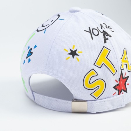 Kemka men's minku "Love" Color White, rr 58-1