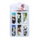 A set of magnetic bookmark for books Calligrata 6 pieces, "Anime", MICC