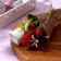 Set for decoration: Topper "Happy Birthday" 1 pc, a ring for napkins 1 pc, mix