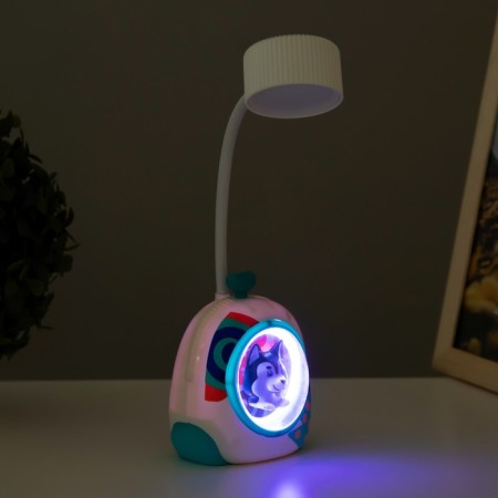 Board lamp "Dog" LED 3W USB white 7x8x28 cm Risalux-5