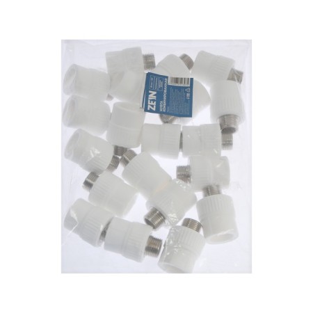 Combined Zein, polypropylene, external thread, d = 25 mm x 1/2 "-2