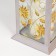 Spinker "Flowers" LED from 3HaAA batteries with a gray with a golden patina 14x14x29.5 cm Risalux