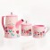 Set of metal dishes "tea party", 14 items