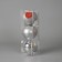 Set of balls plastic D-10 cm, 3 pcs "Classic Assorted" silver