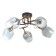 Chandelier N5031/5 COF+FGD coffee/gold 5x60W E27 66x66x24cm