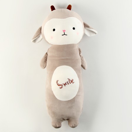 Soft toy "Sheep", 70 cm, color gray color