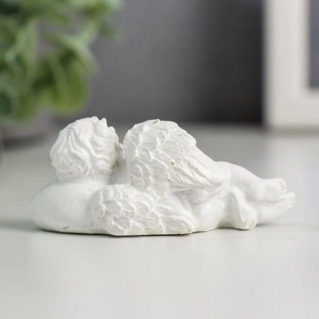 Souvenir Polystone "Angel sleeping with heart" mix 2.5x6.5x3 cm-4
